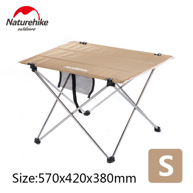 NatureHike New Outdoor Camping Hiking ultralight folding table Travel Wild Dining Picnic table Thicken Oxford Portable Table