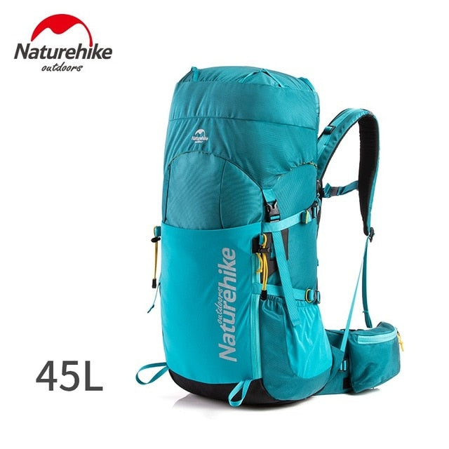 Naturehike 2019 New 45L Professional Outdoor Backpack Ultralight Hiking Camping Climbing Backpack with free rain cover