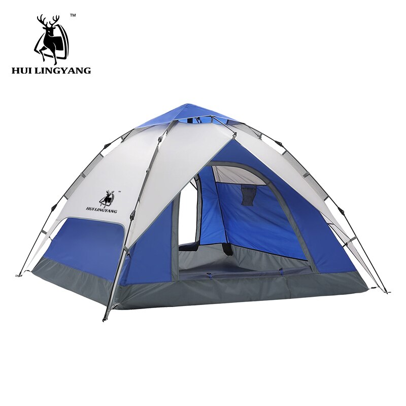 3-4 person Hydraulic Automatic Camping Tents